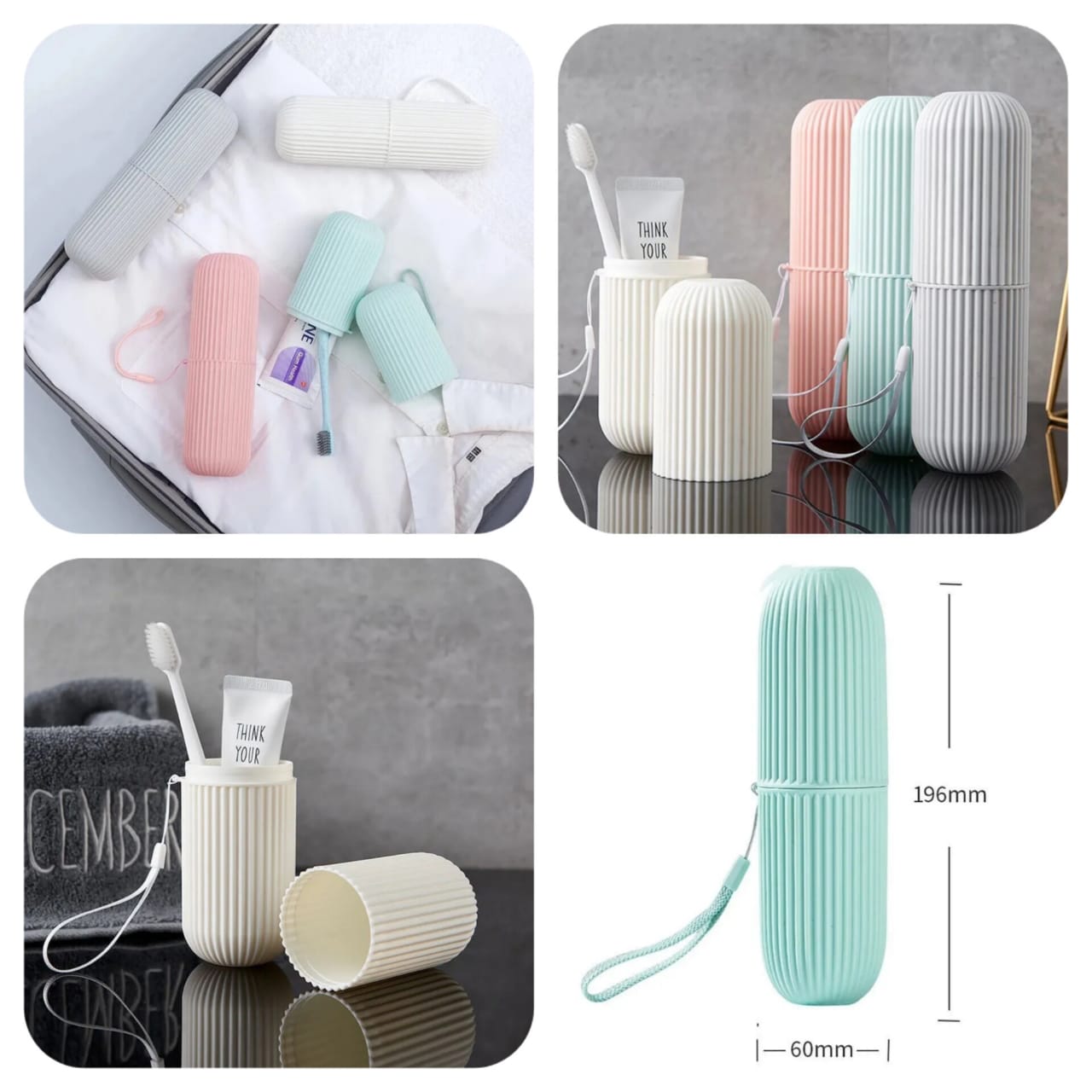 Travel Brush Holder