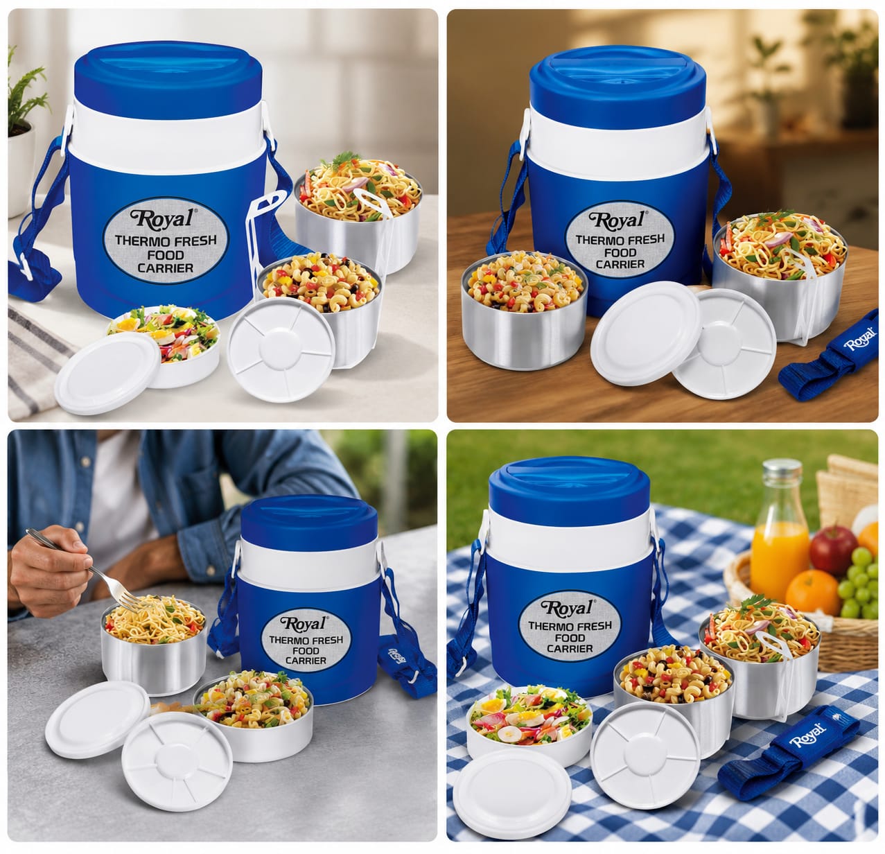 Thermo-Steel Food Carrier Legend-2