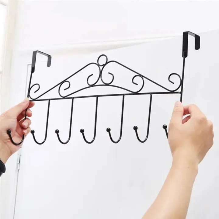 Door Hanger with 7 Hooks
