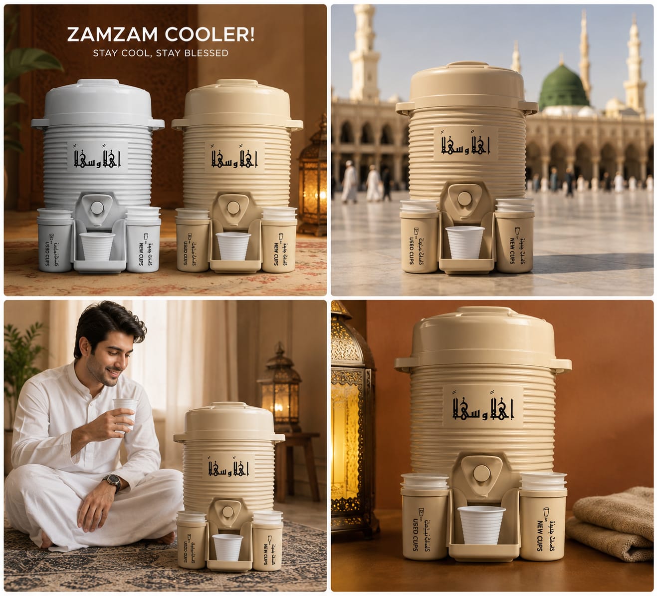Mini Zamzam Dispenser (2 Liter)