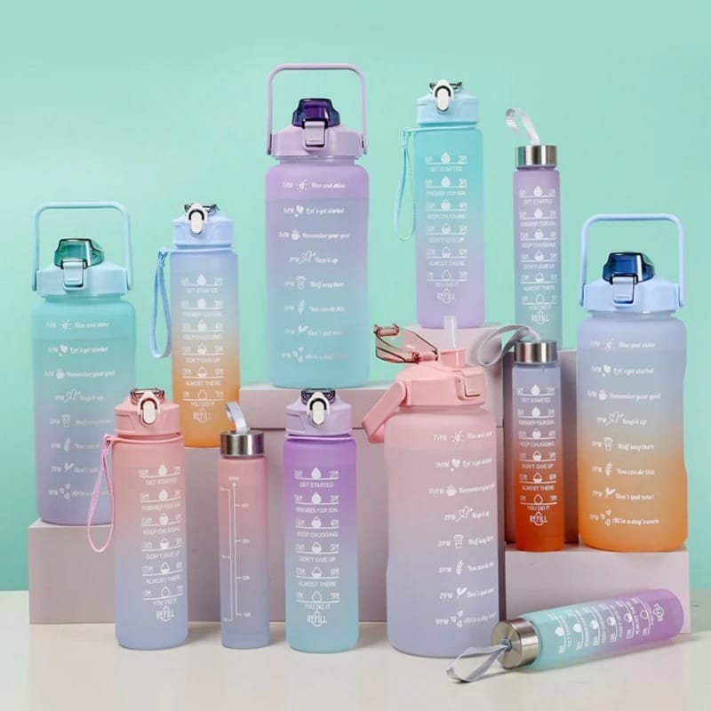 Set of 3 Water Bottles