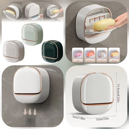 Self-Adhesive Wall-Mounted Luxury Soap Dish