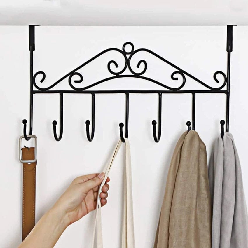 Door Hanger with 7 Hooks