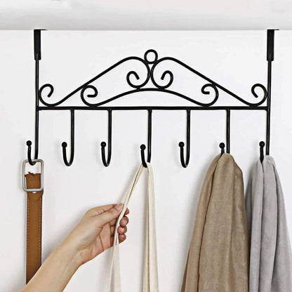 Door Hanger with 7 Hooks