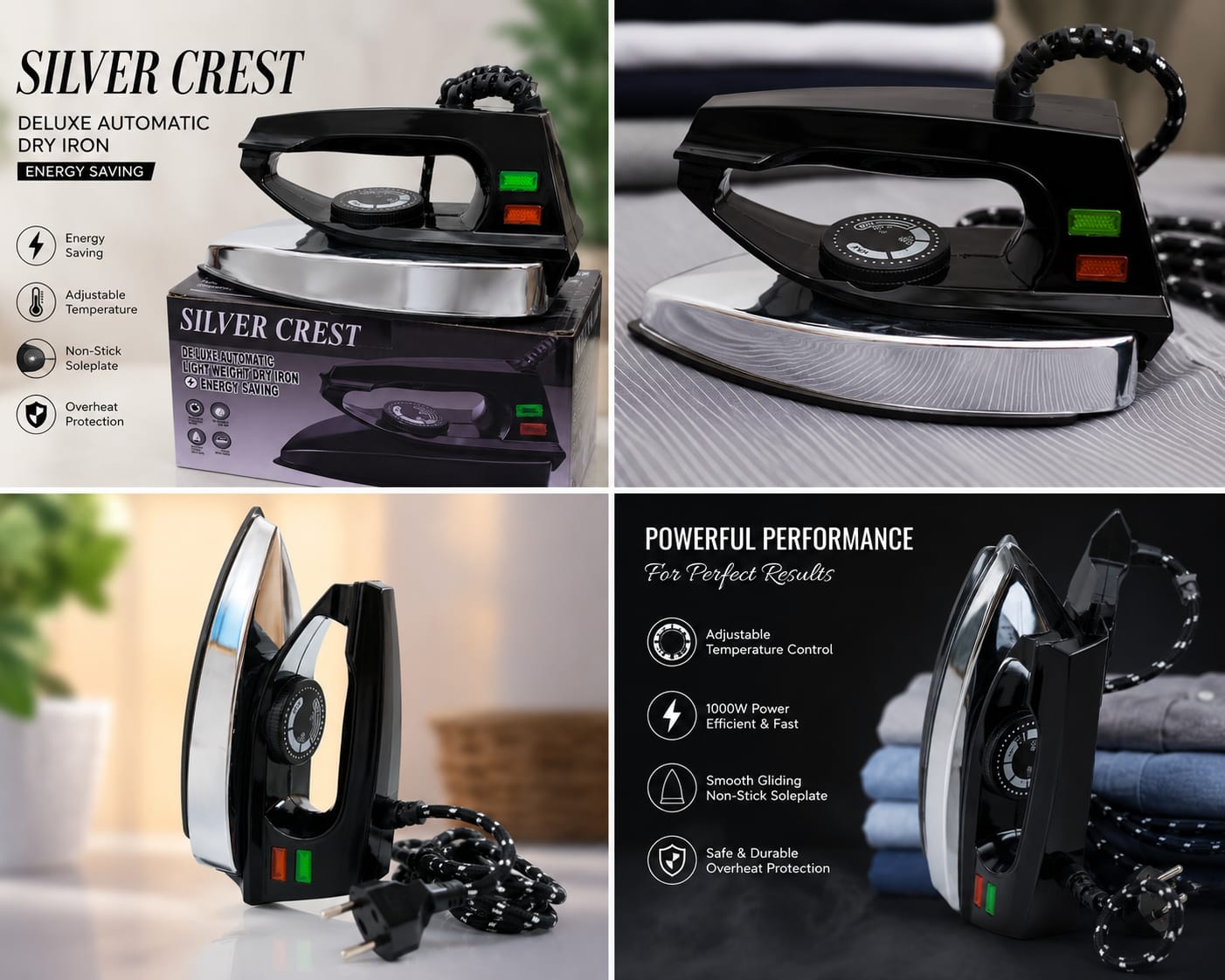Silver Crest Deluxe Automatic Dry Iron