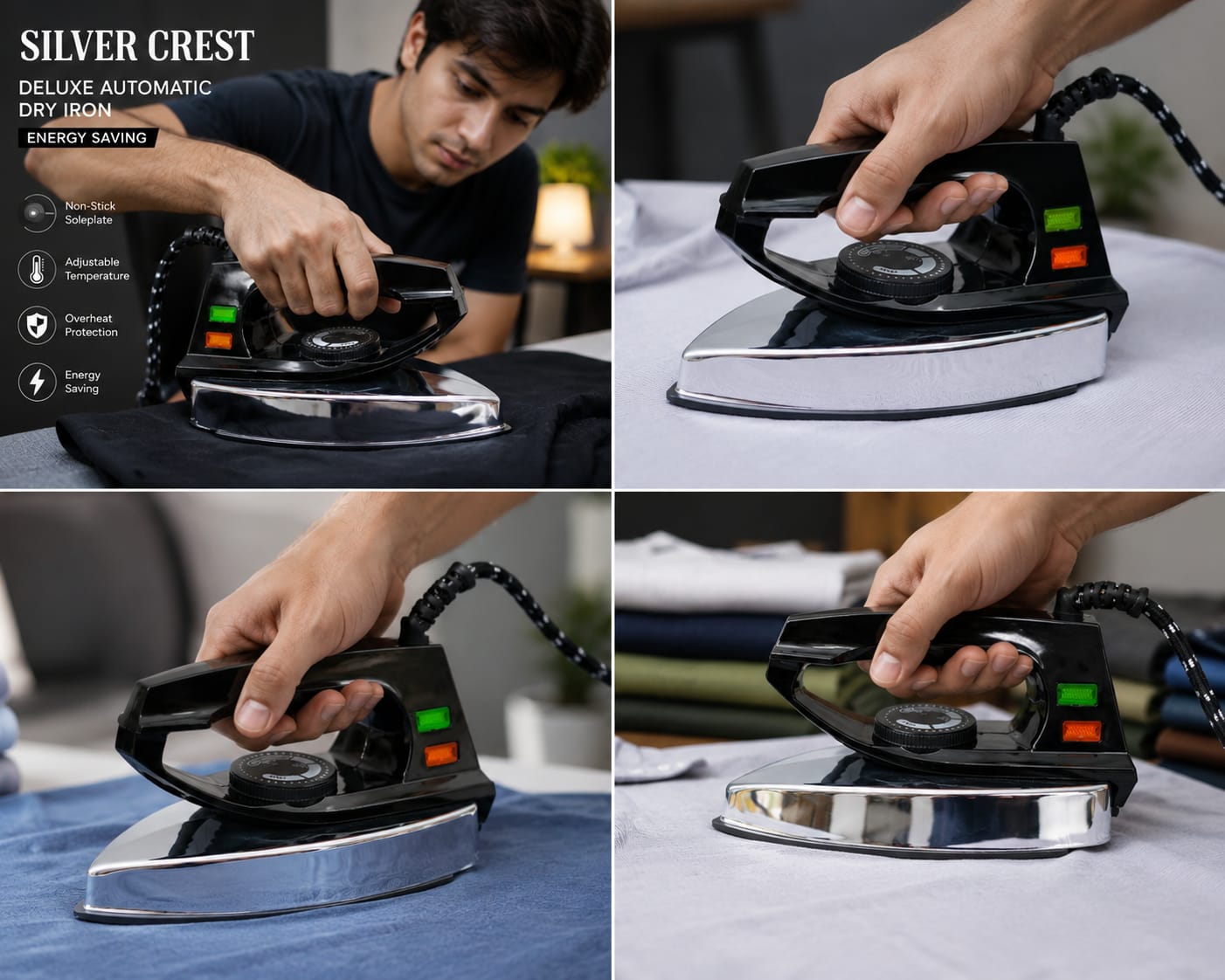 Silver Crest Deluxe Automatic Dry Iron