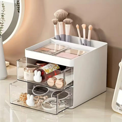 Rabbit Desk Organizer with 2 Drawers