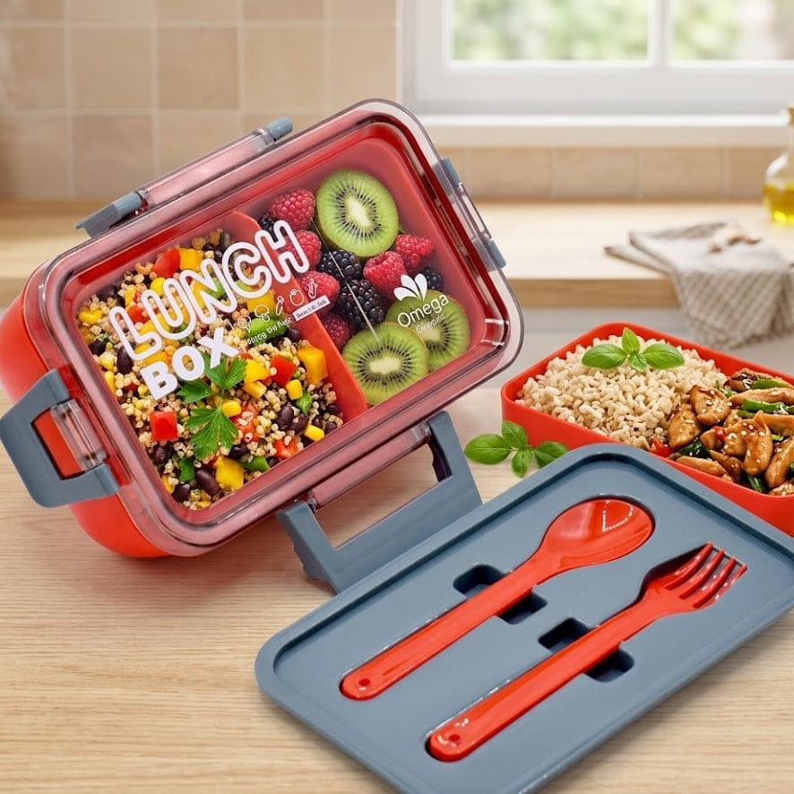 Kendy Kids Lunch Box with Spoon
