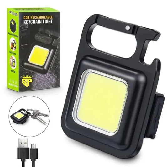 Metal Keychain LED Light