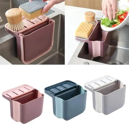 Sink Drain Strainer Basket – Foldable Hanging Kitchen Food Waste Filter