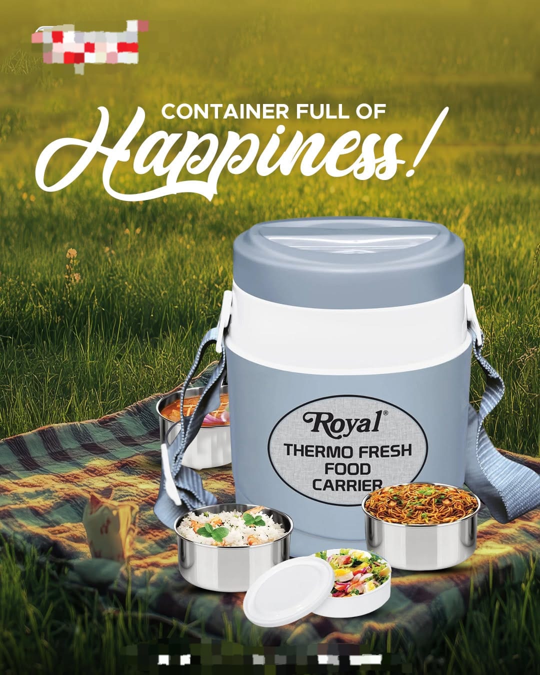 Royal Thermo Fresh Food Carrier Ultra 4