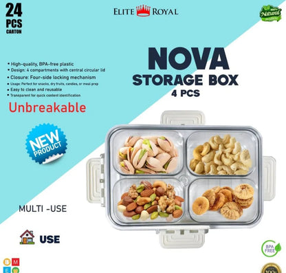 Nova Storage Box Set – 4 in 1, 6 in 1 &amp; 8 in 1