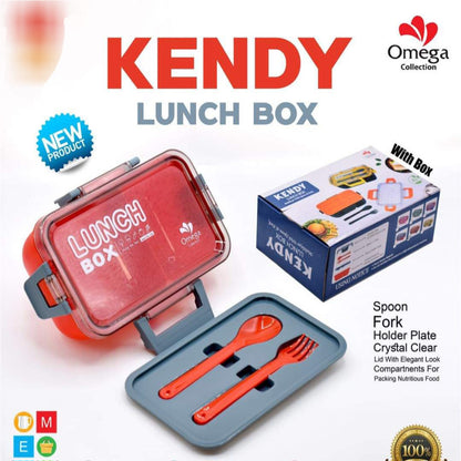 Kendy Kids Lunch Box with Spoon