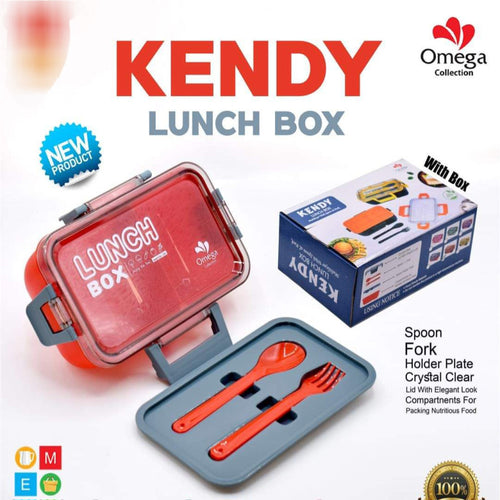 Kendy Kids Lunch Box with Spoon
