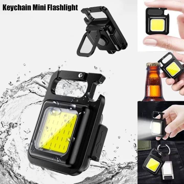 Metal Keychain LED Light