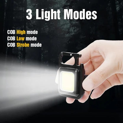 Metal Keychain LED Light