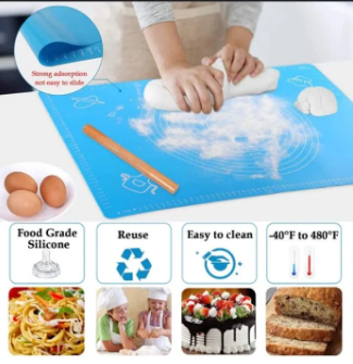 Face Value Roti Mat – Non-Stick Silicone Rolling &amp; Baking Sheet
