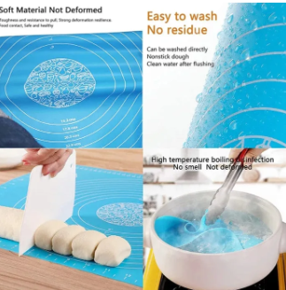 Face Value Roti Mat – Non-Stick Silicone Rolling &amp; Baking Sheet