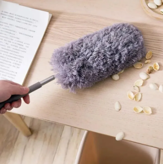 Flexible Grey Mop with Long Rod