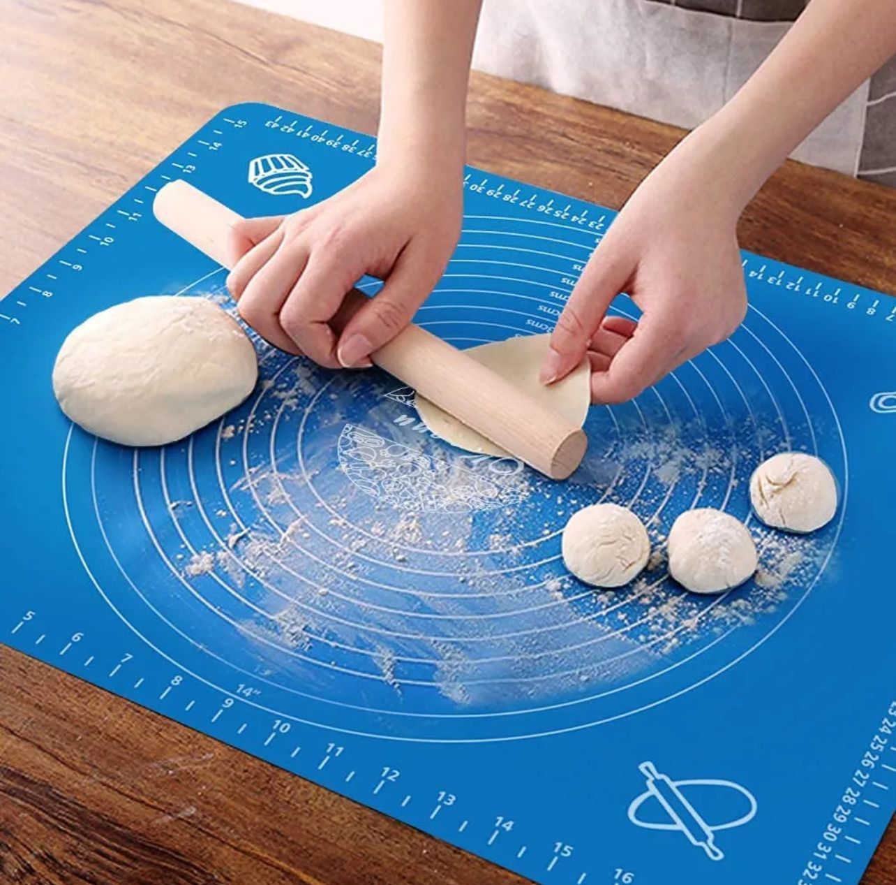 Face Value Roti Mat – Non-Stick Silicone Rolling &amp; Baking Sheet