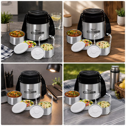 Thermo-Steel Food Carrier Legend-3