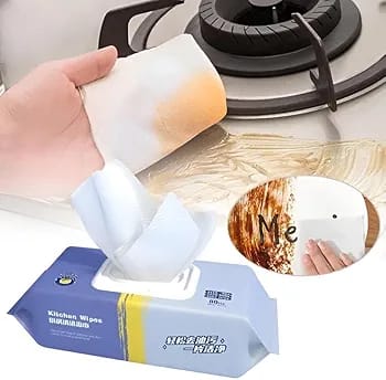 New Kitchen Wipes – 80 PCS Multi-Function Cleaning Wet Wipes