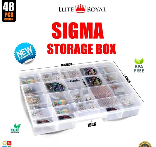 Craft Plastic Storage Case Box