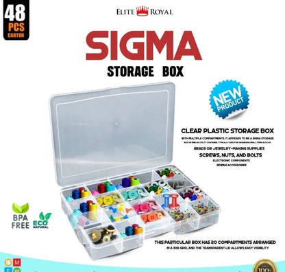Craft Plastic Storage Case Box