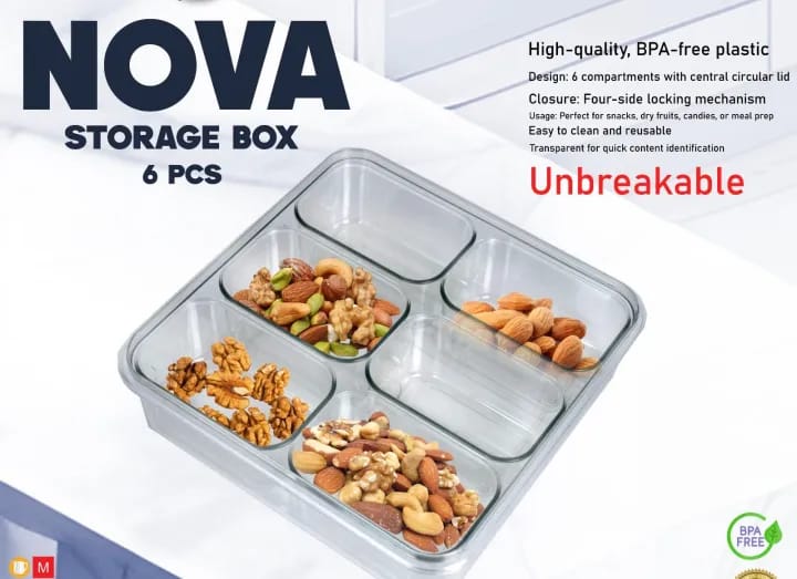 Nova Storage Box Set – 4 in 1, 6 in 1 &amp; 8 in 1