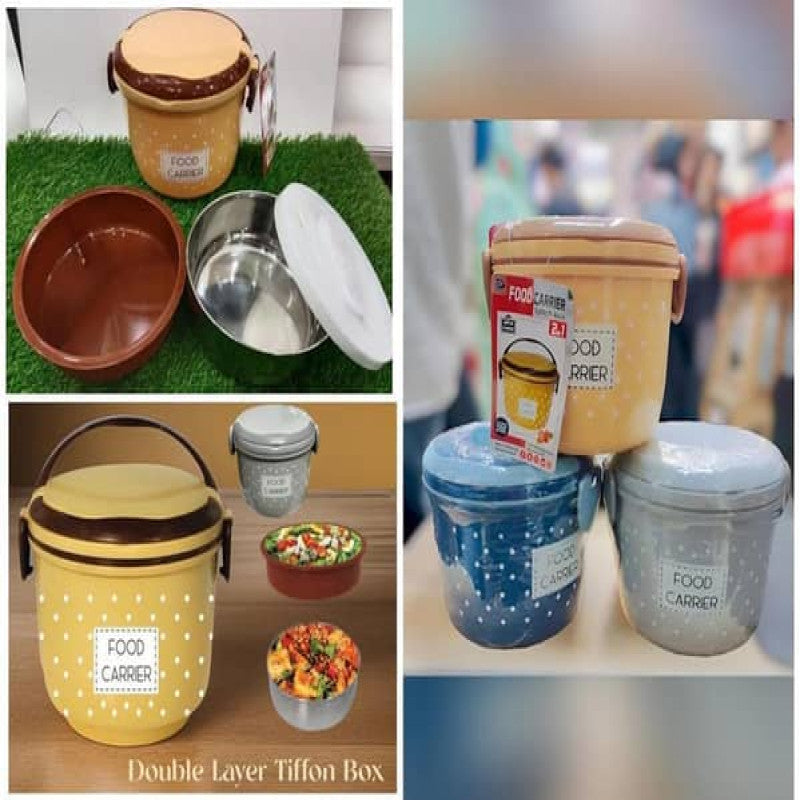 Food Carrier – Double Layer Tiffin Lunch Box