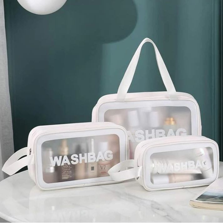 3Pcs Imported Waterproof Wash Bags set