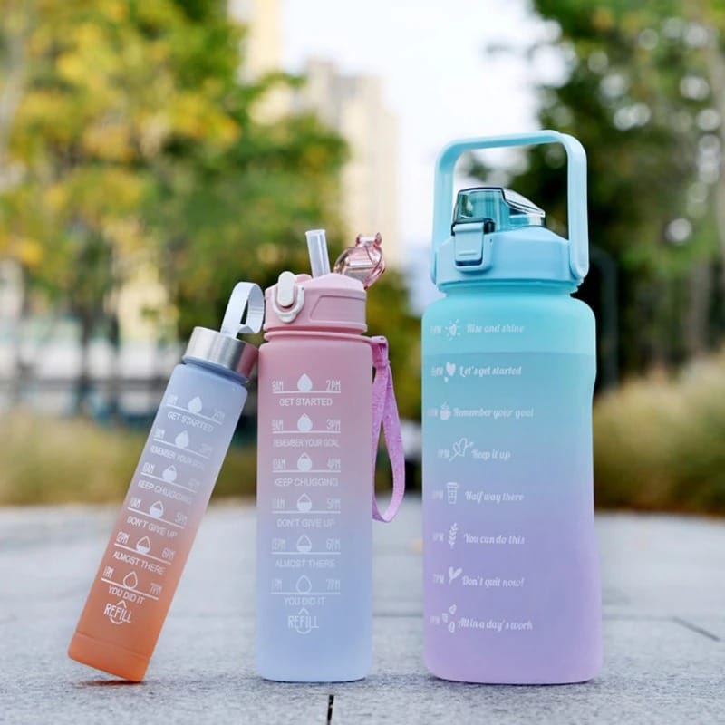 Set of 3 Water Bottles