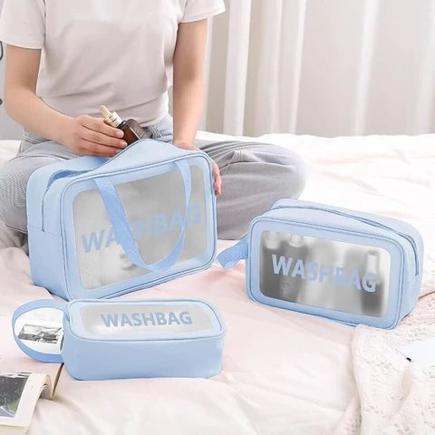 3Pcs Imported Waterproof Wash Bags set
